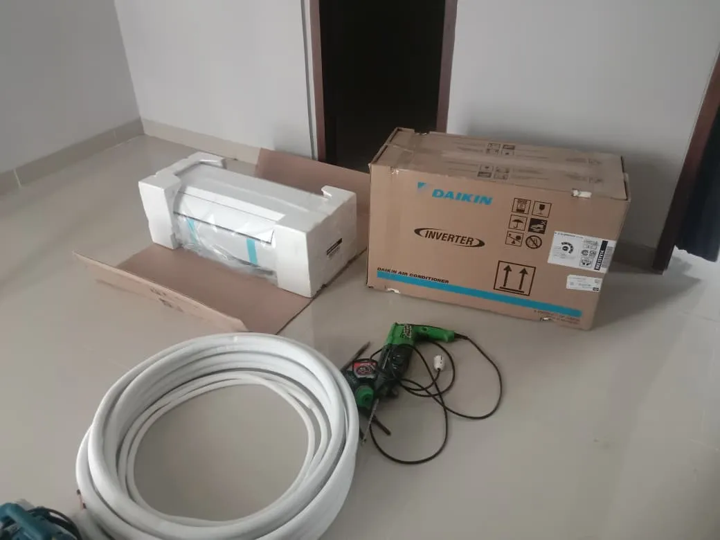 Pemasangan AC Baru