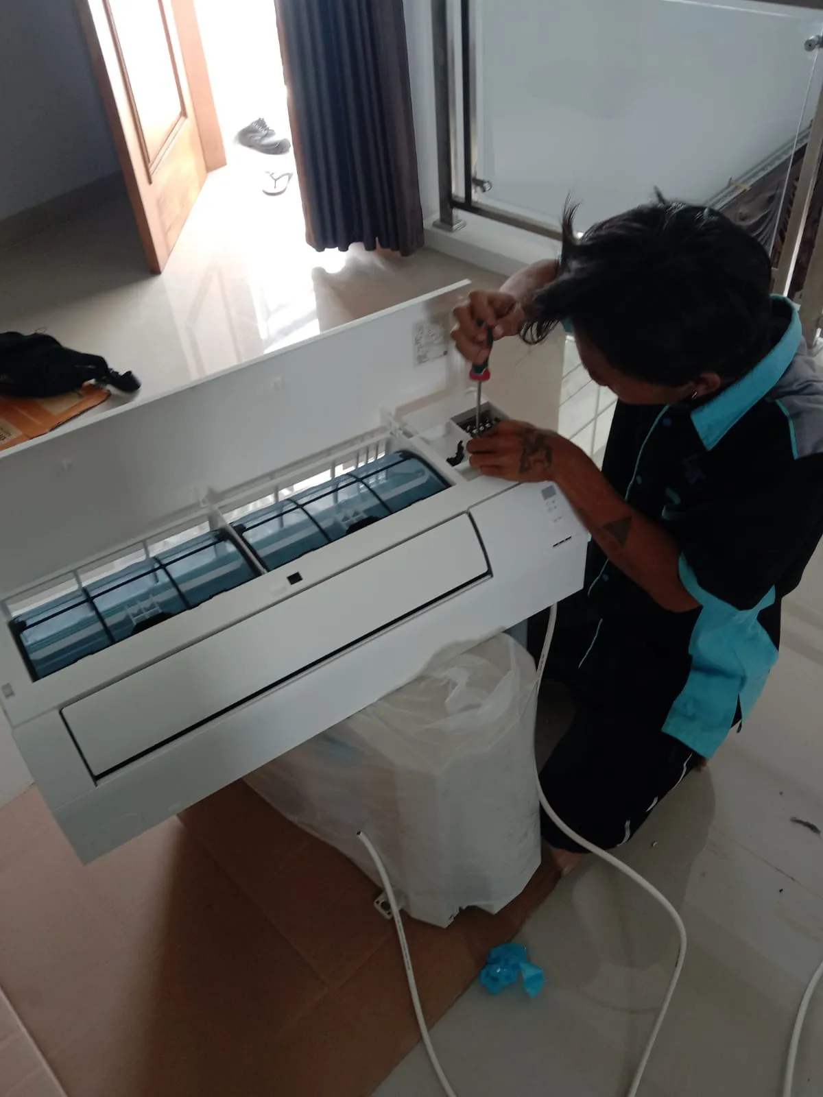Pemasangan AC Baru