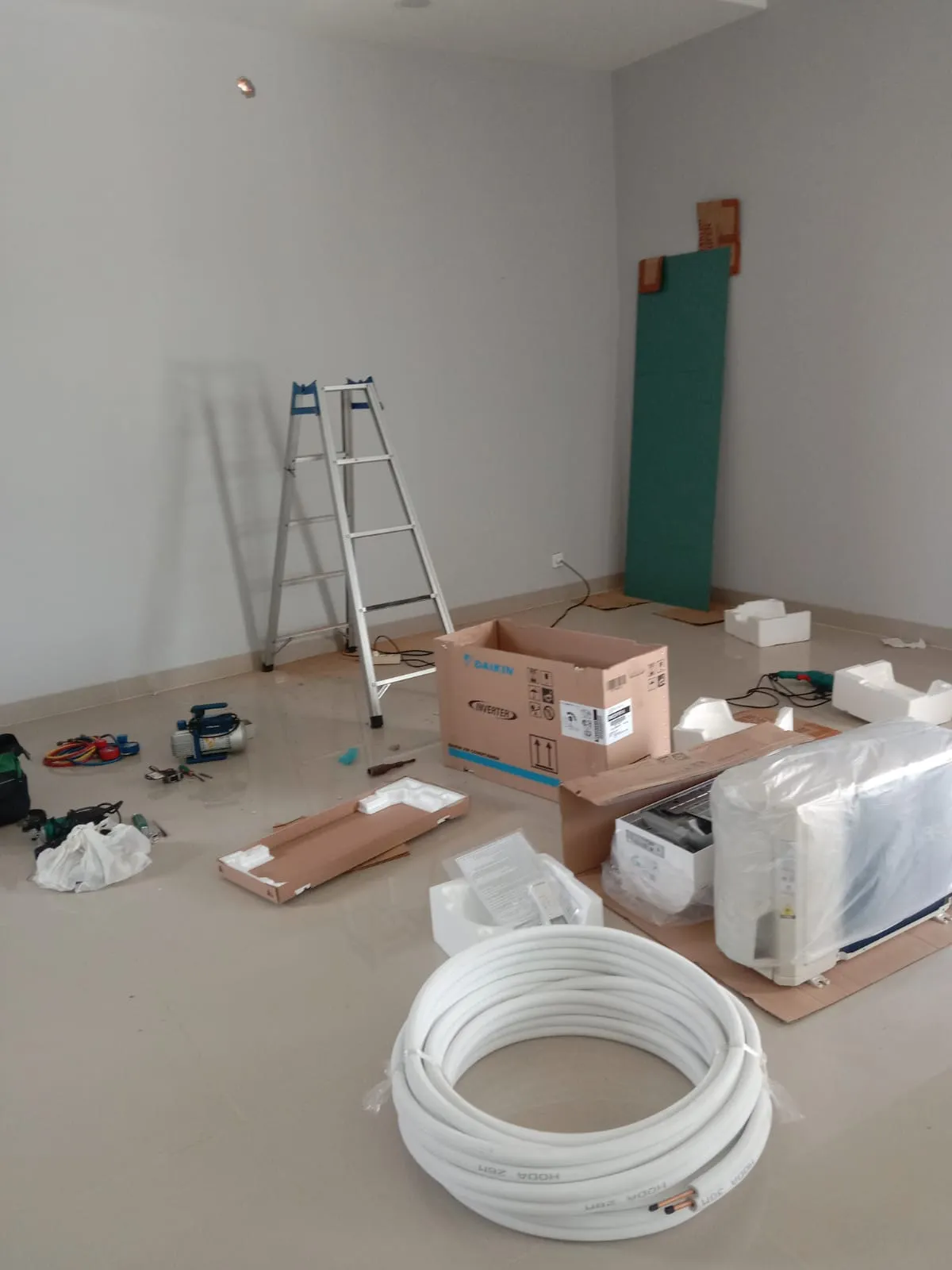 Pemasangan AC Baru